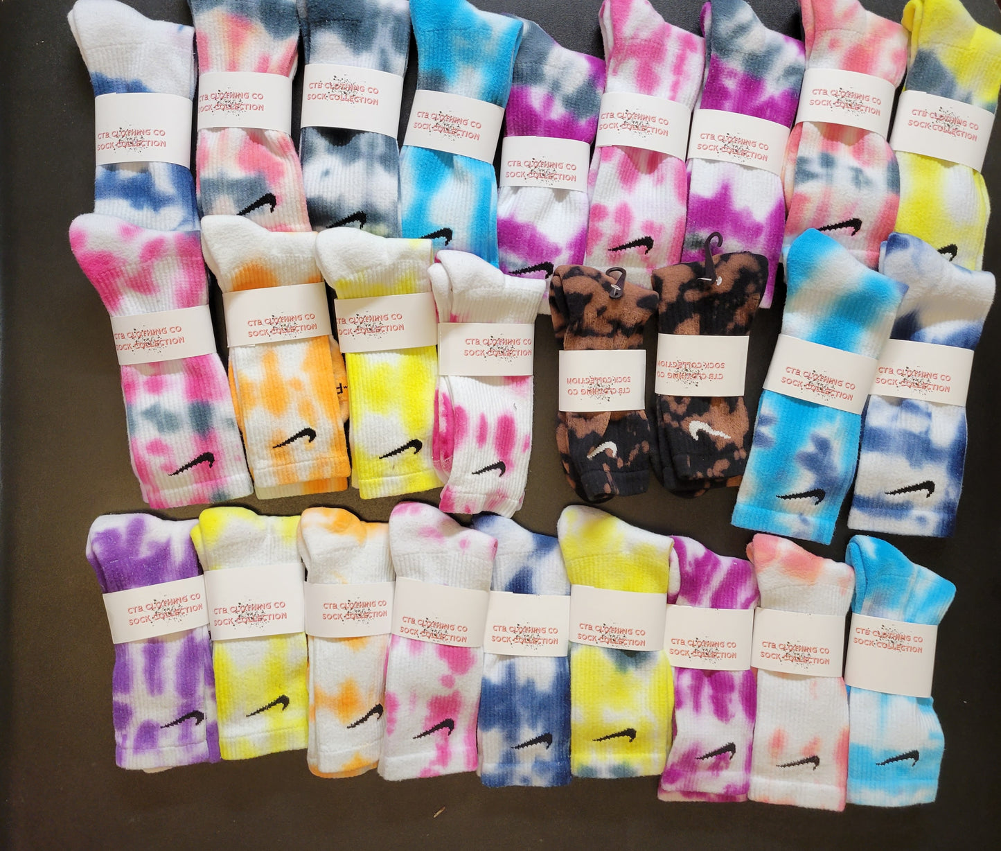 Coley Tie Dye Socks