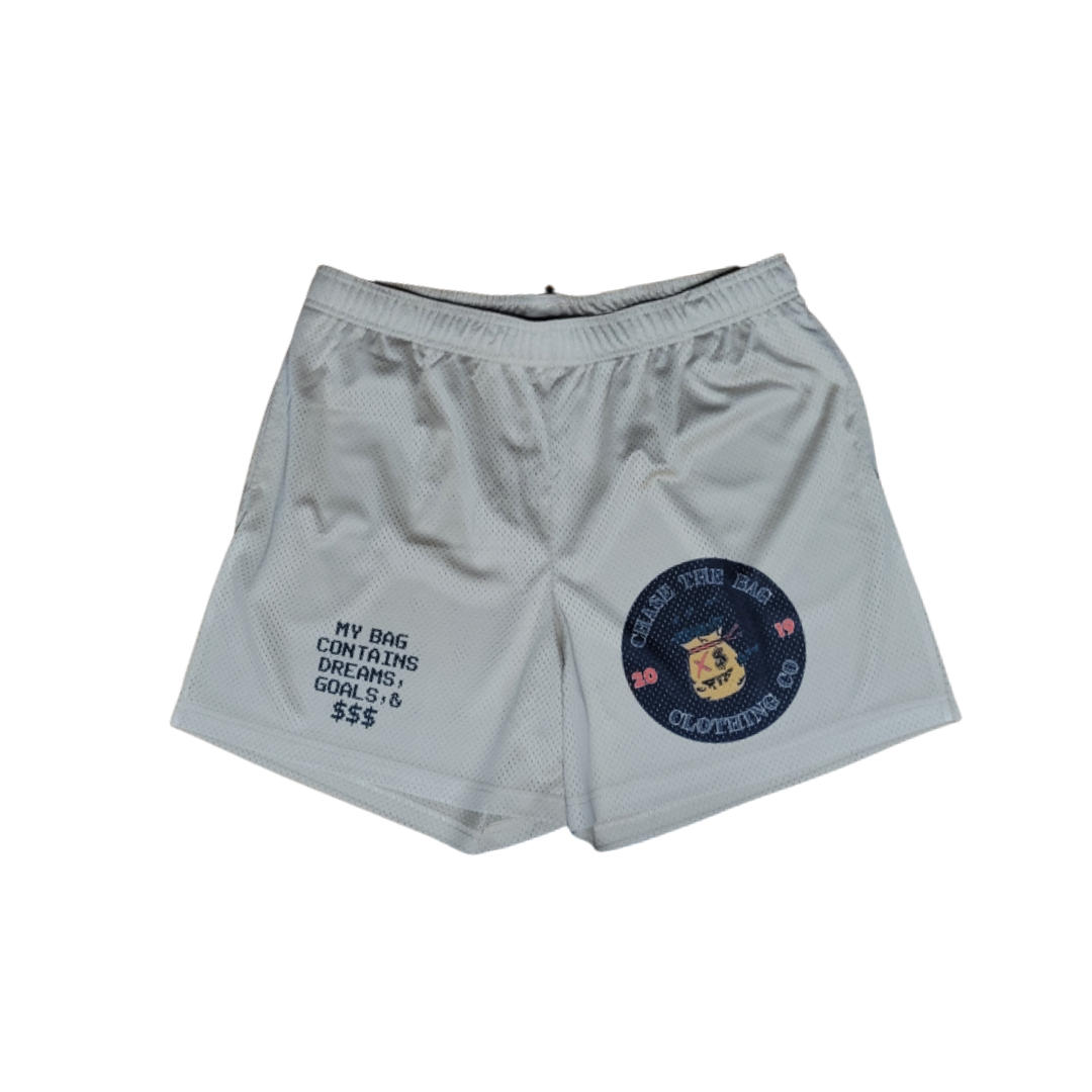 My Bag Contains $$$ Mesh Shorts